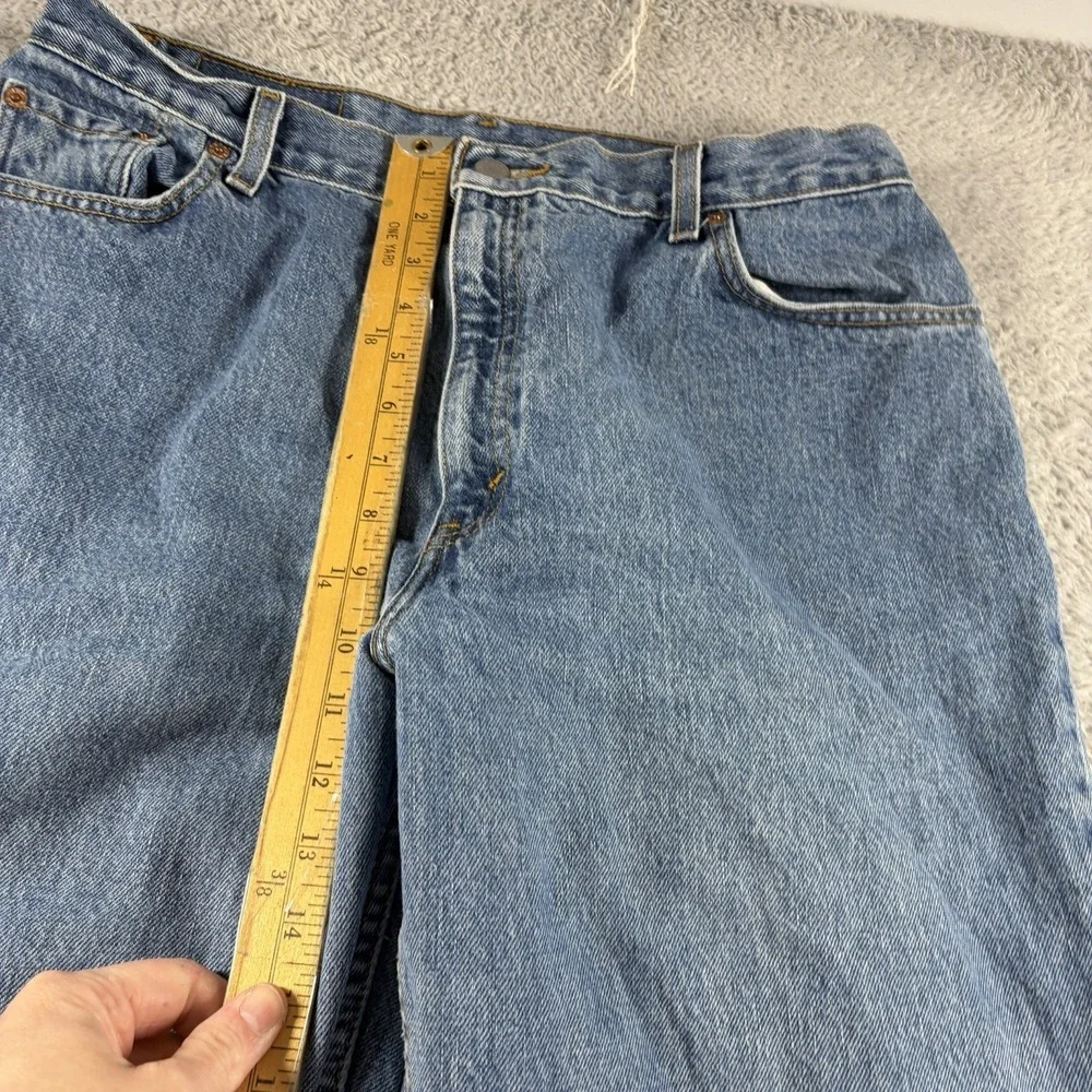 VINTAGE Levi 550 Jeans Misses 16 M Relaxed Fit Tapered Leg Medium Wash